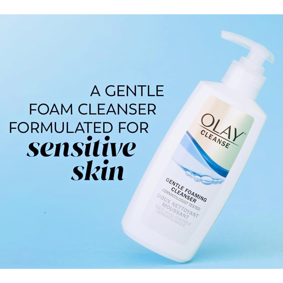 Olay Cleanse Gentle Foaming Face Cleanser All Skin Types 200 ml 6.7 fl oz NEW - Picture 1 of 3